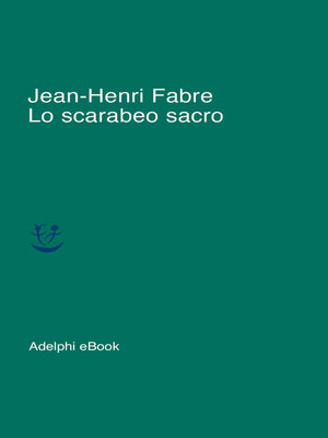 cover image of Lo scarabeo sacro